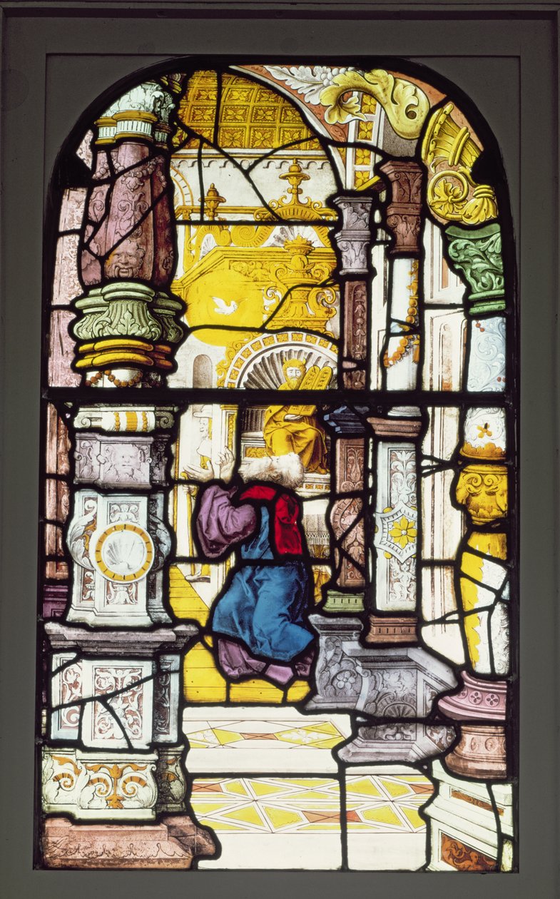Siméon dans le temple voyant le Saint-Esprit - Gerhard Remisch