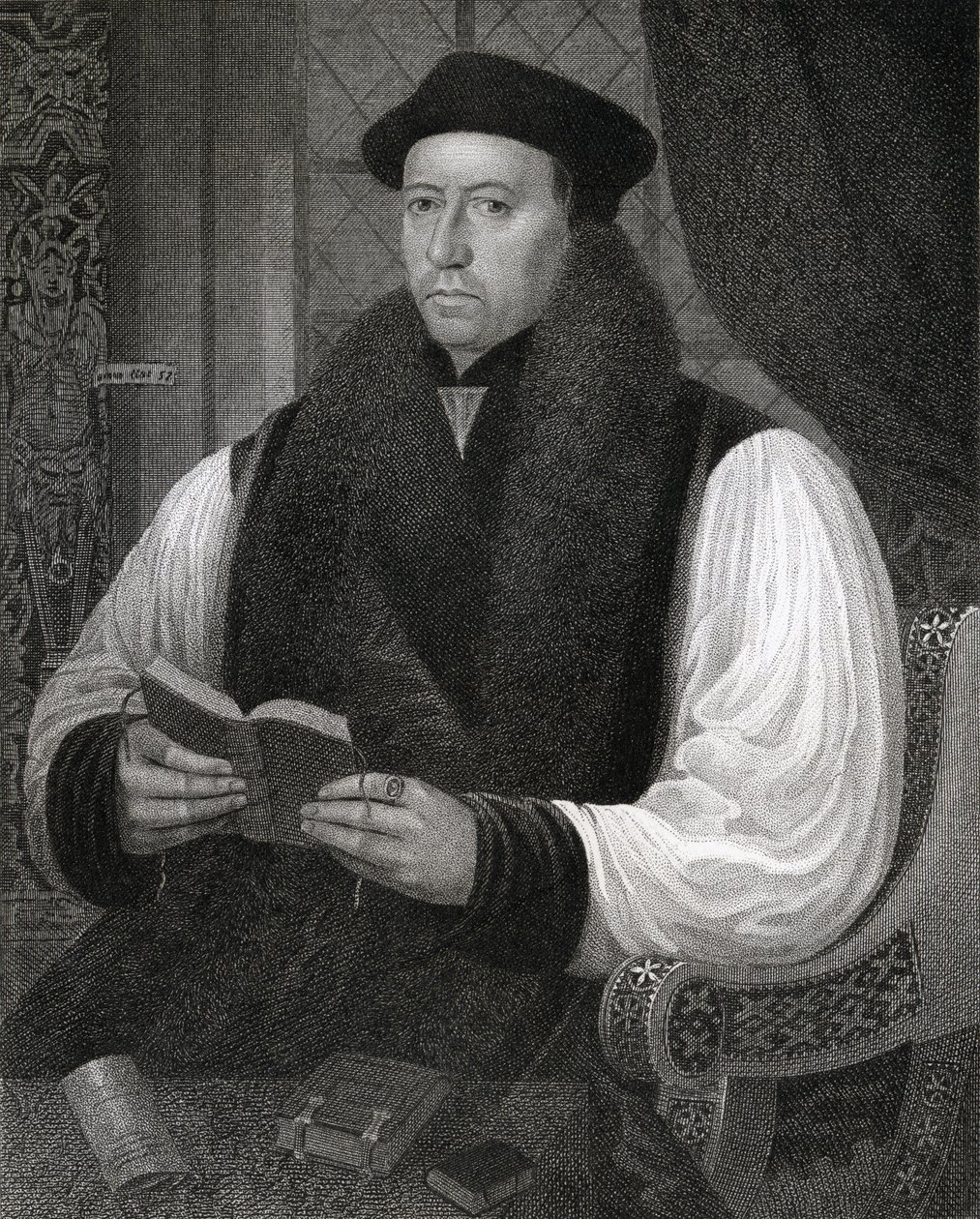 Portrait de Thomas Cranmer (1489-1556) - Gerlach Flicke