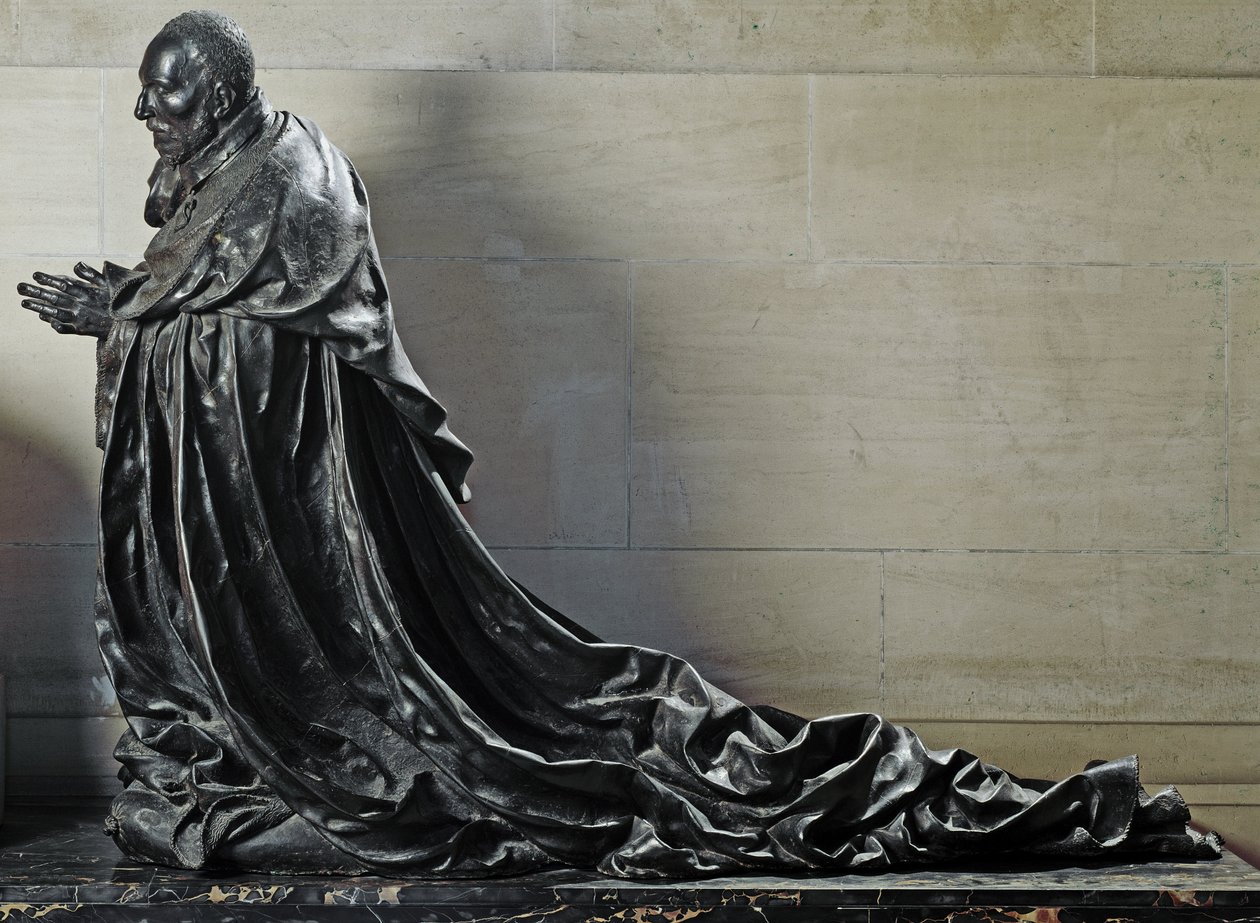 Cardinal René de Birague en prière - Germain Pilon