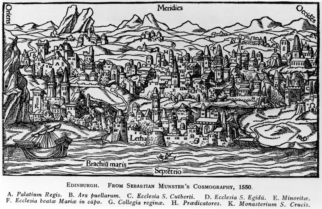 Édimbourg, illustration de 