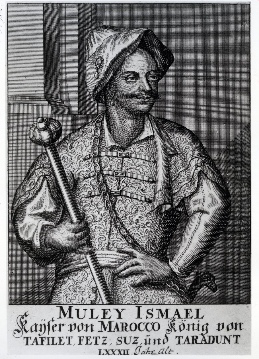 Moulay Ismail Ibn Sharif, 1719 - German School