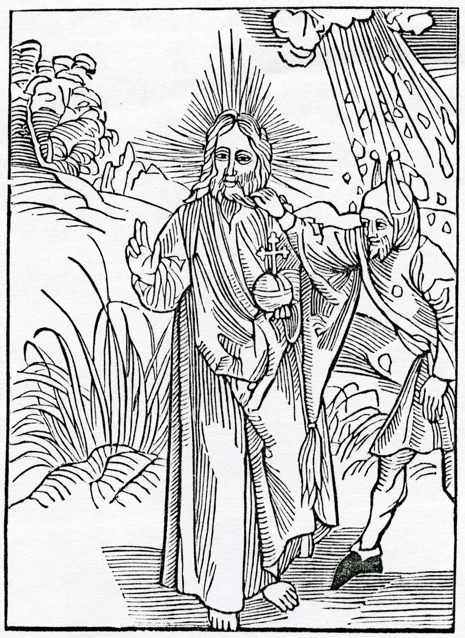 Des fous qui méprisent Dieu, illustration de la traduction anglaise d