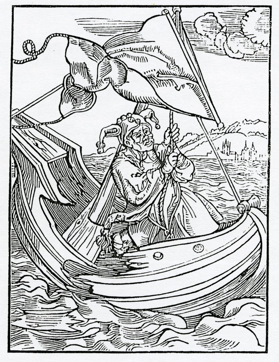 Du mépris de la malchance, illustration de la traduction anglaise d