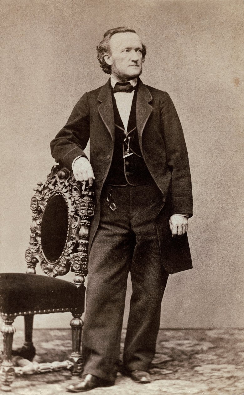 Portrait de Richard Wagner, vers 1870 - German School