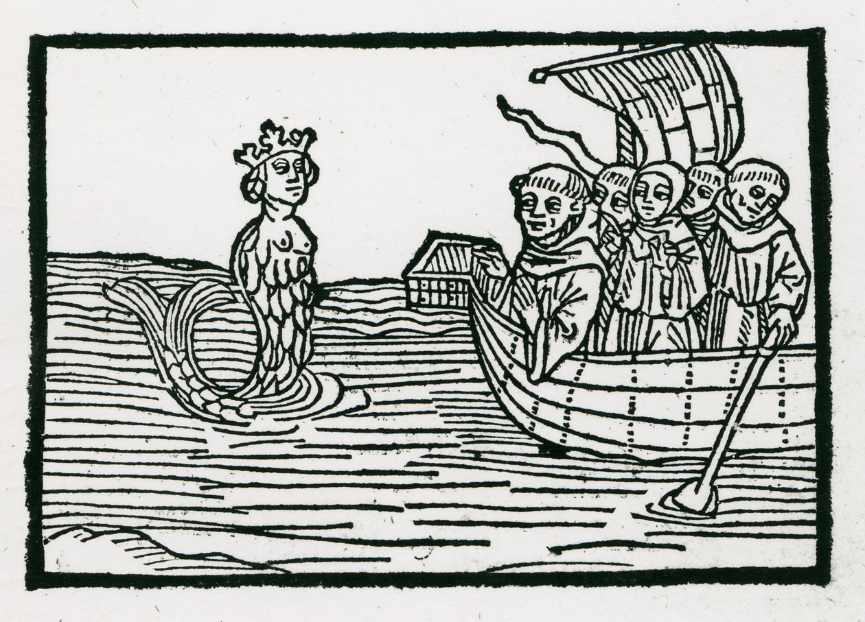 Saint Brendan et la Sirène, illustration de 