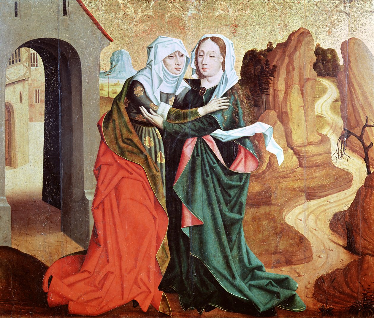 La Visitation, vers 1460 - German School
