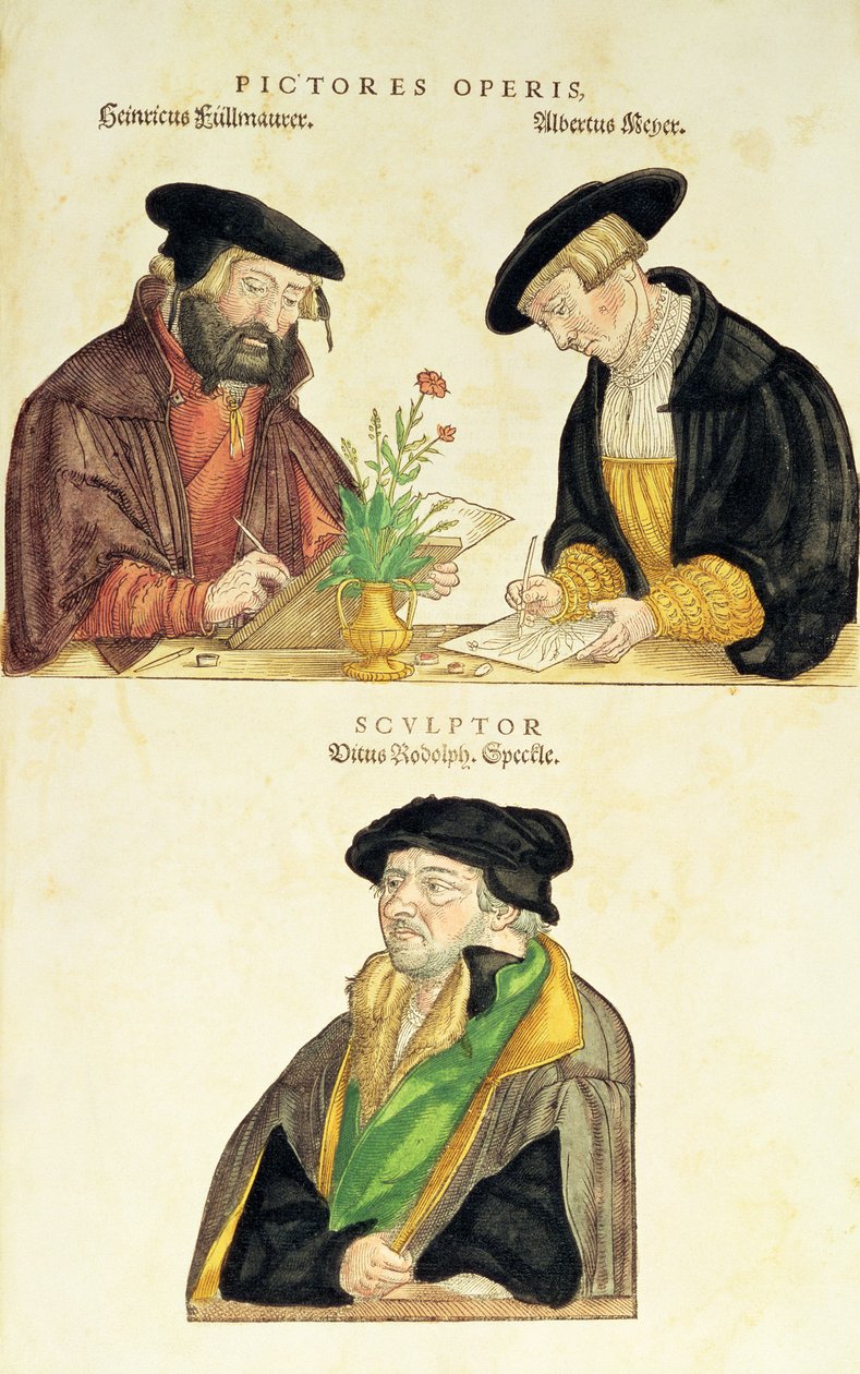 Les illustrateurs de De Historia Stirpium par Leonard Fuchs, 1542 - German School