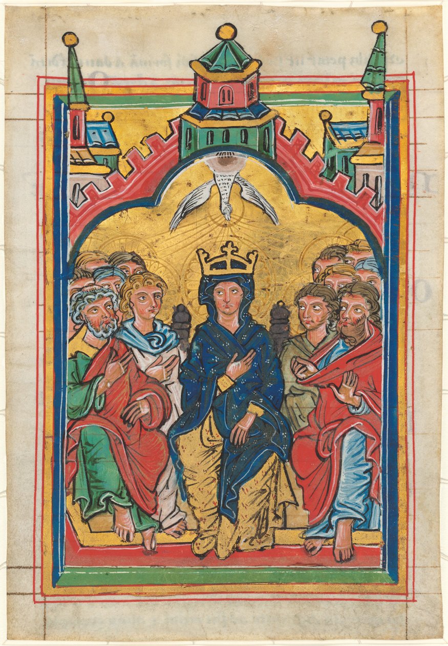 Pentecôte - German 13th Century