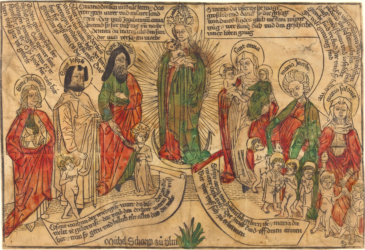 Sainte Parenté - German 15th Century