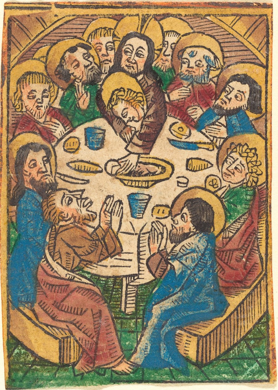 La Cène - German 15th Century
