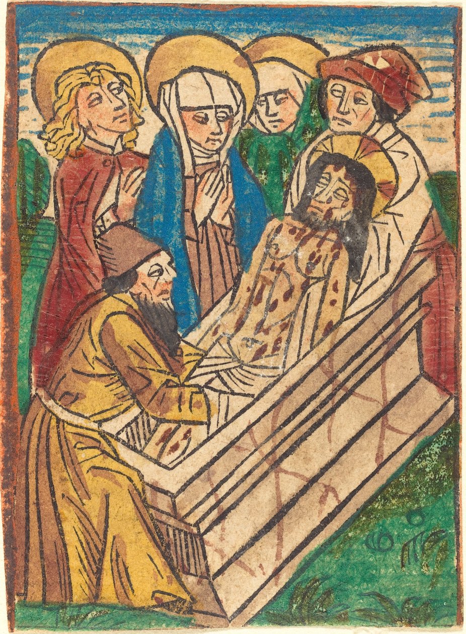 La Mise au Tombeau - German 15th Century