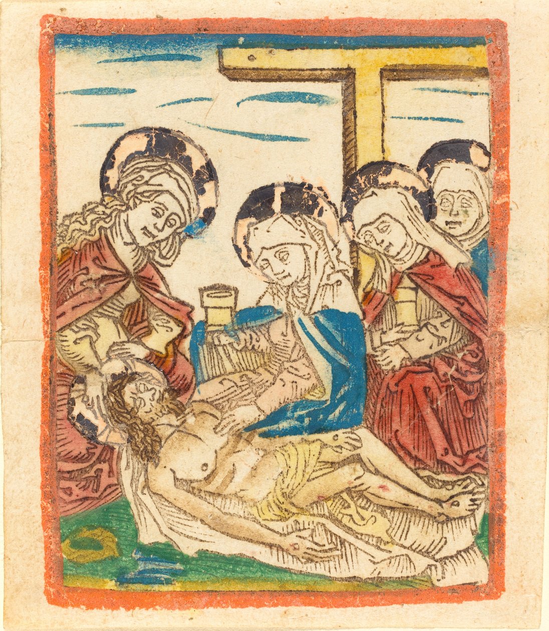 La Lamentation - German 15th Century