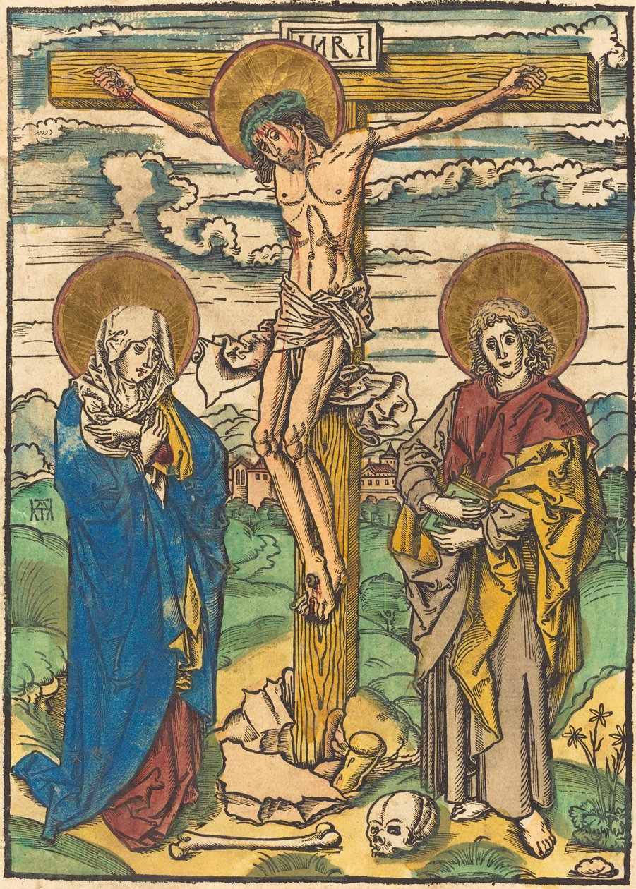 Christ sur la croix - German 16th Century