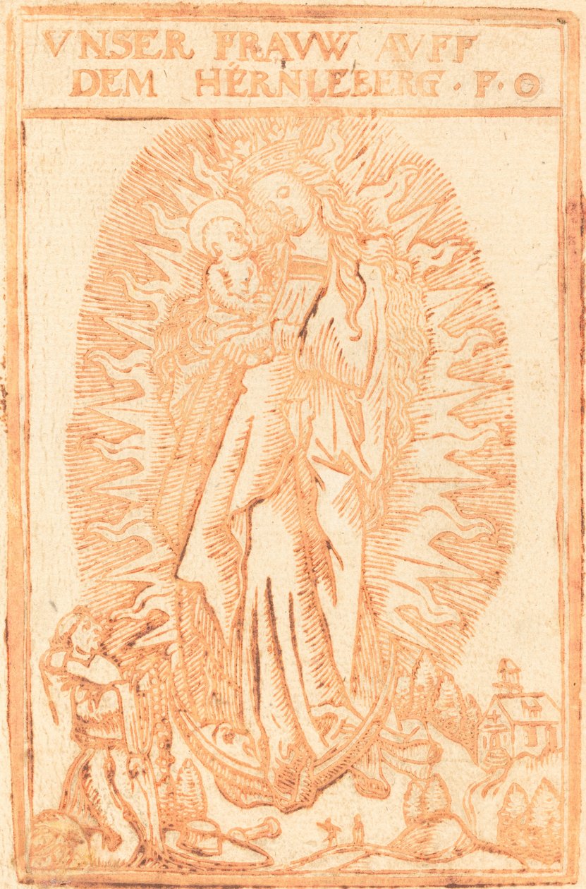 Madone de Hernleberg - German 17th Century