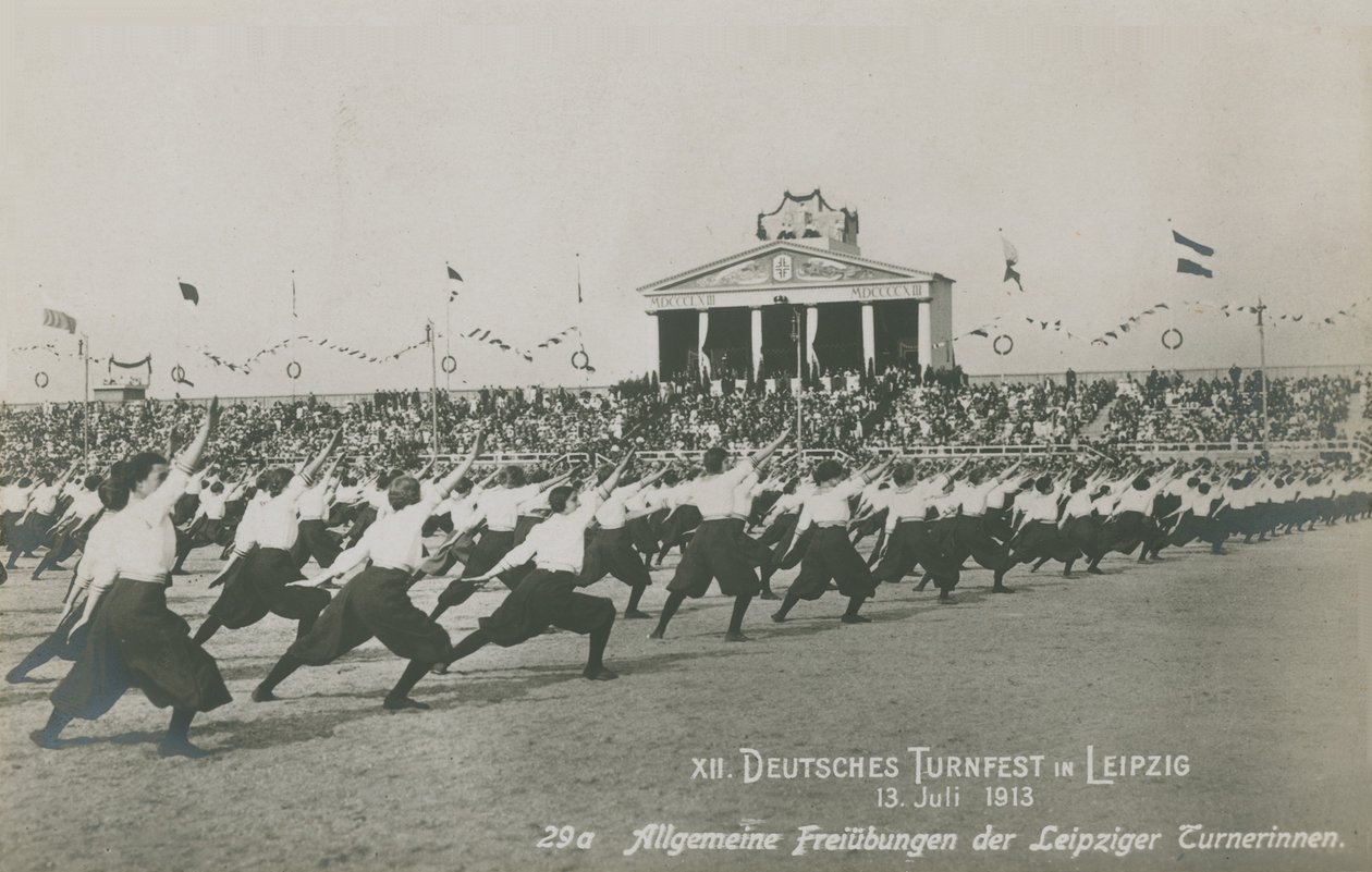Douzième festival allemand de gymnastique, Leipzig - German Photographer