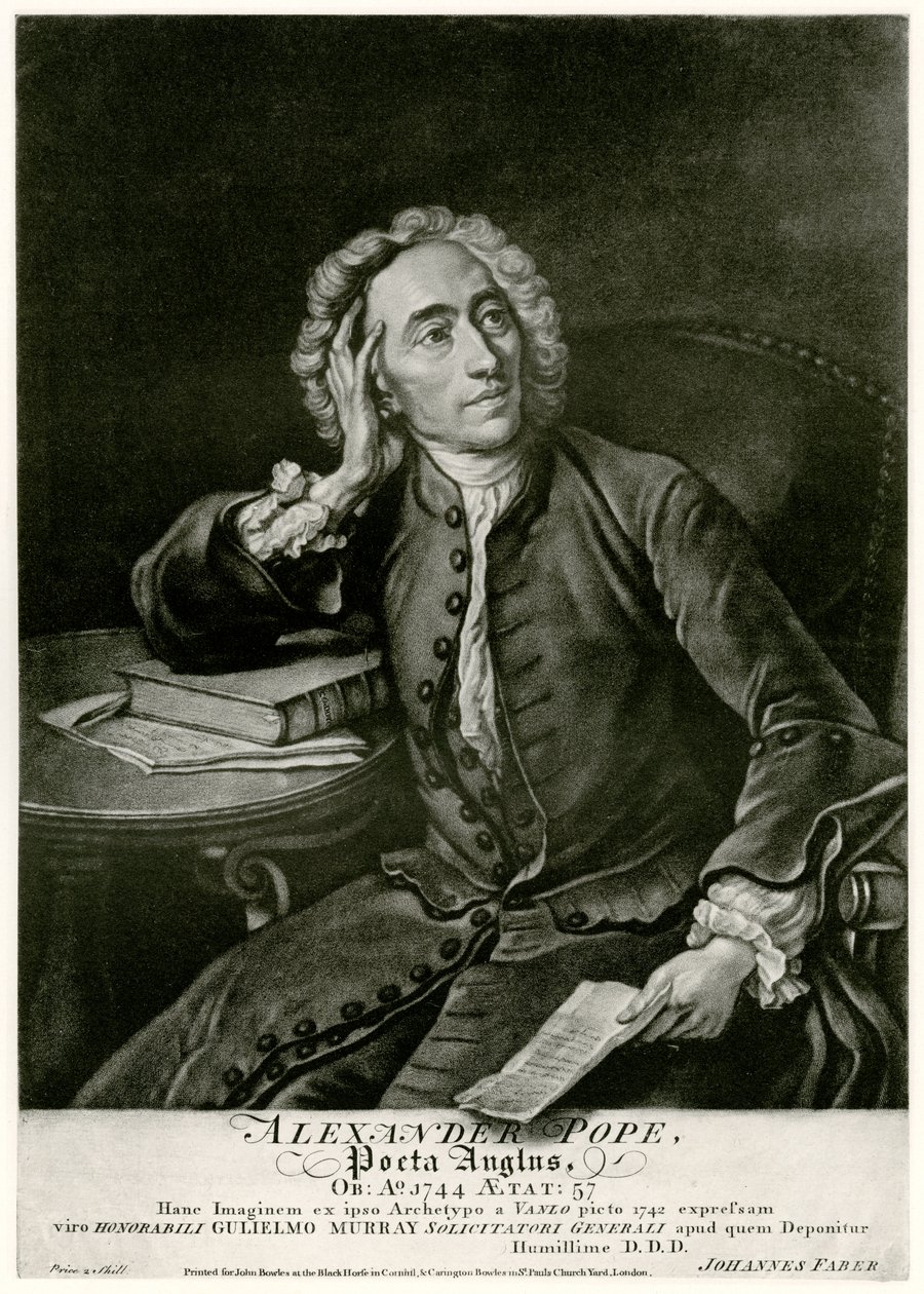 Alexander Pope - German School