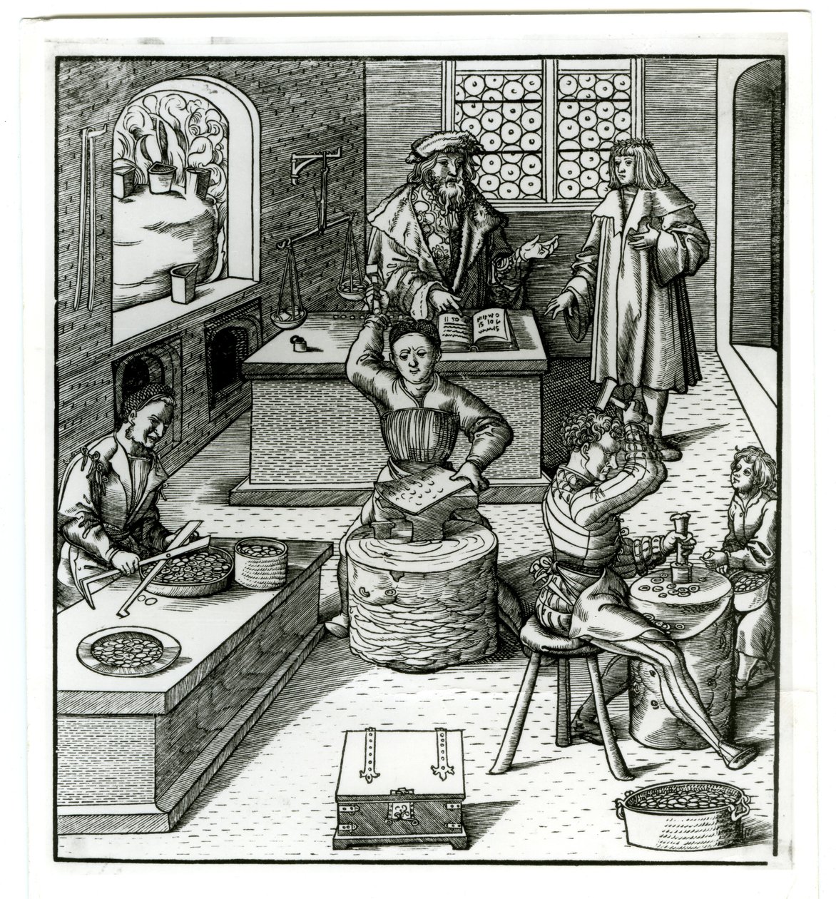 Une monnaie européenne du début du XVIe siècle, de Der Weisskunig - German School