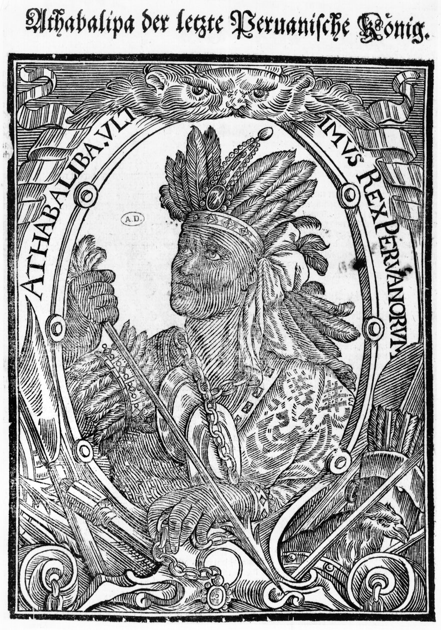 Atahualpa (c.1502-33) - German School