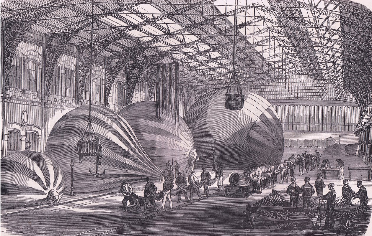 Manufacture de ballons, Histoire de la guerre entre la France et l