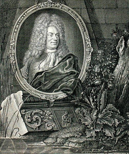 Barthold Heinrich Brockes (1680-1747) gravé par Wolffgang - German School