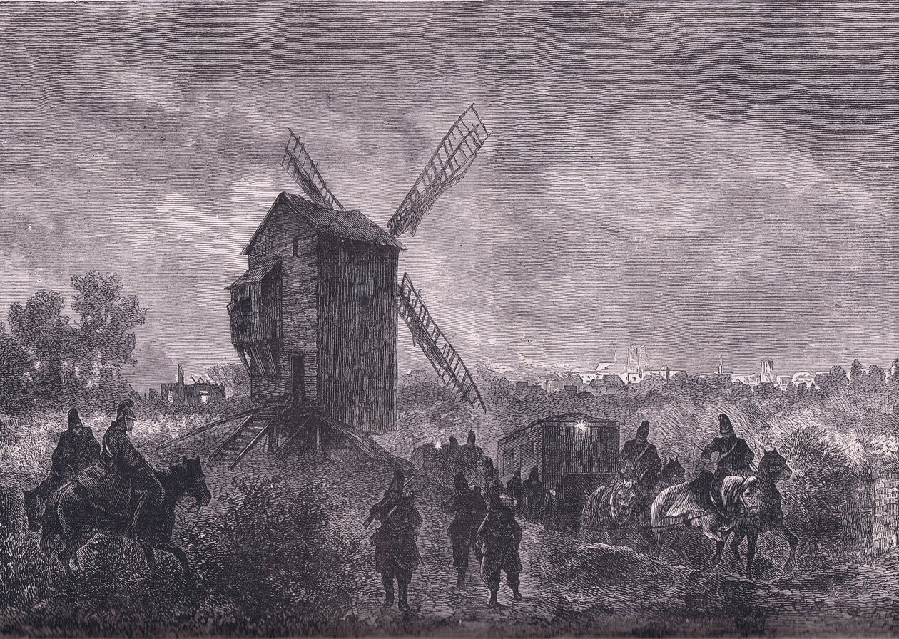 Devant Orléans, Histoire de la guerre entre la France et l