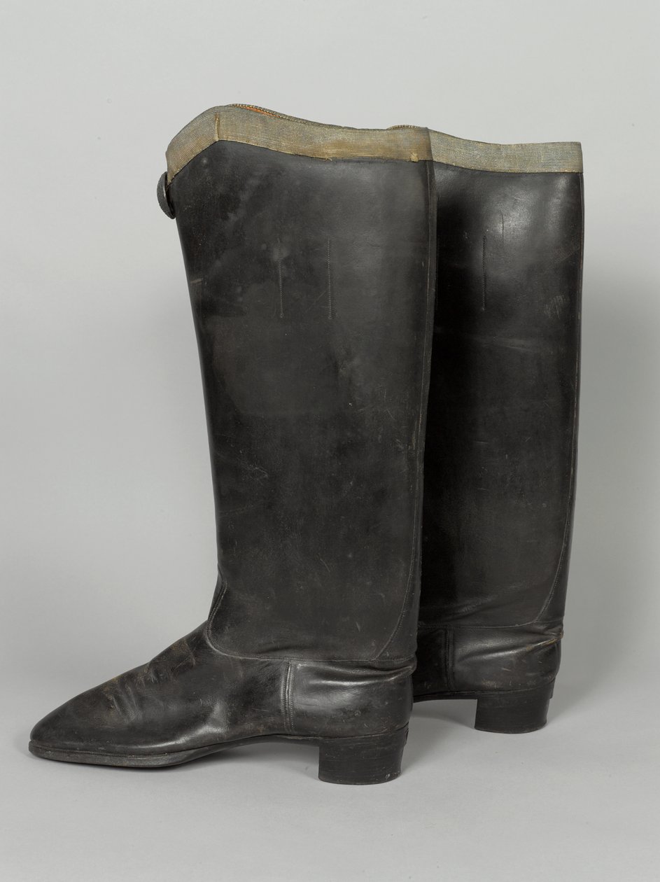 Bottes, 3e Hussards von Zieten, portées par HRH Le Duc de Connaught, avant 1914 - German School