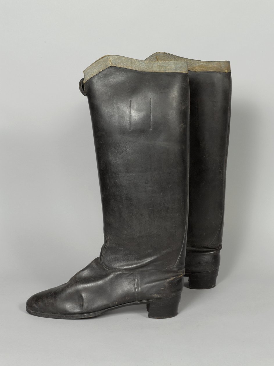 Bottes, 3e Hussards de von Zieten, portées par SAR Le Duc de Connaught, avant 1914 - German School