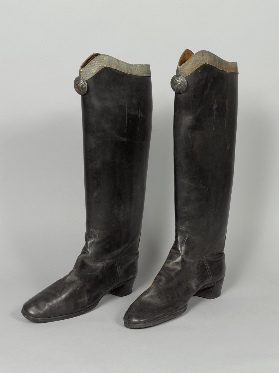 Bottes, 3e Hussards de von Zieten, portées par SAR Le Duc de Connaught, avant 1914 - German School