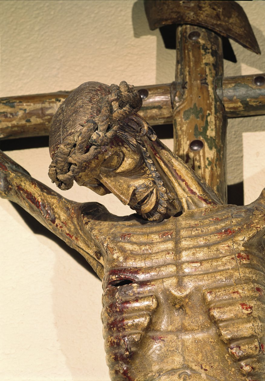 Christ en croix, appelé Le Devot Christ, 1307 (détail) - German School