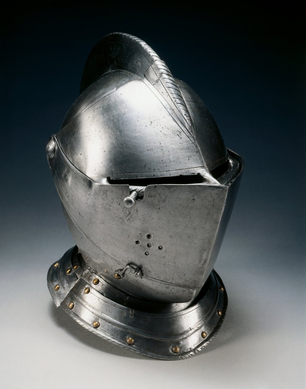 Casque fermé pour le champ de bataille, vers 1550-70 - German School