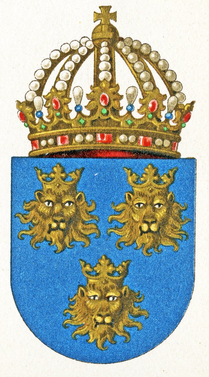 Armoiries de Dalmatie, vers 1898 - German School