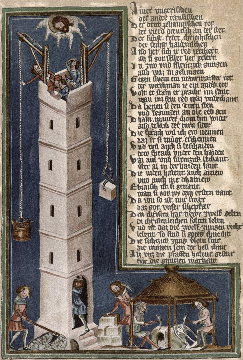 Construction de la Tour de Babel, copie d