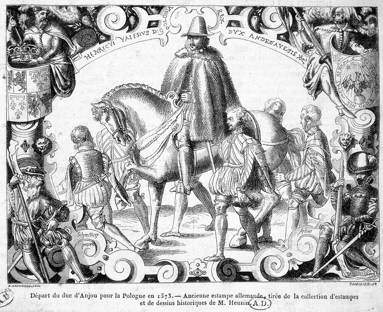 Départ du duc d