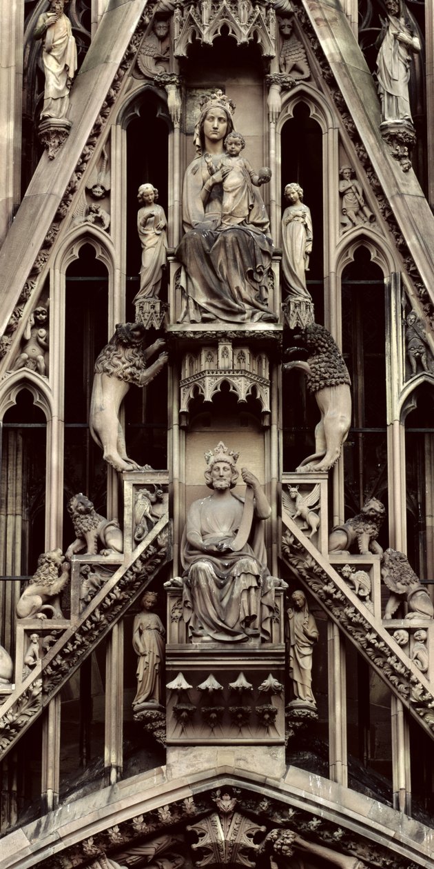 Détail de la Vierge et l