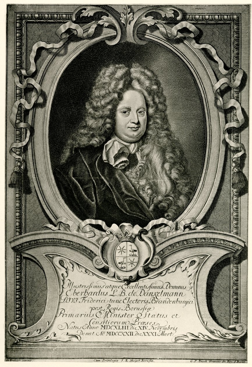 Eberhard Christoph Balthasar von Danckelmann - German School