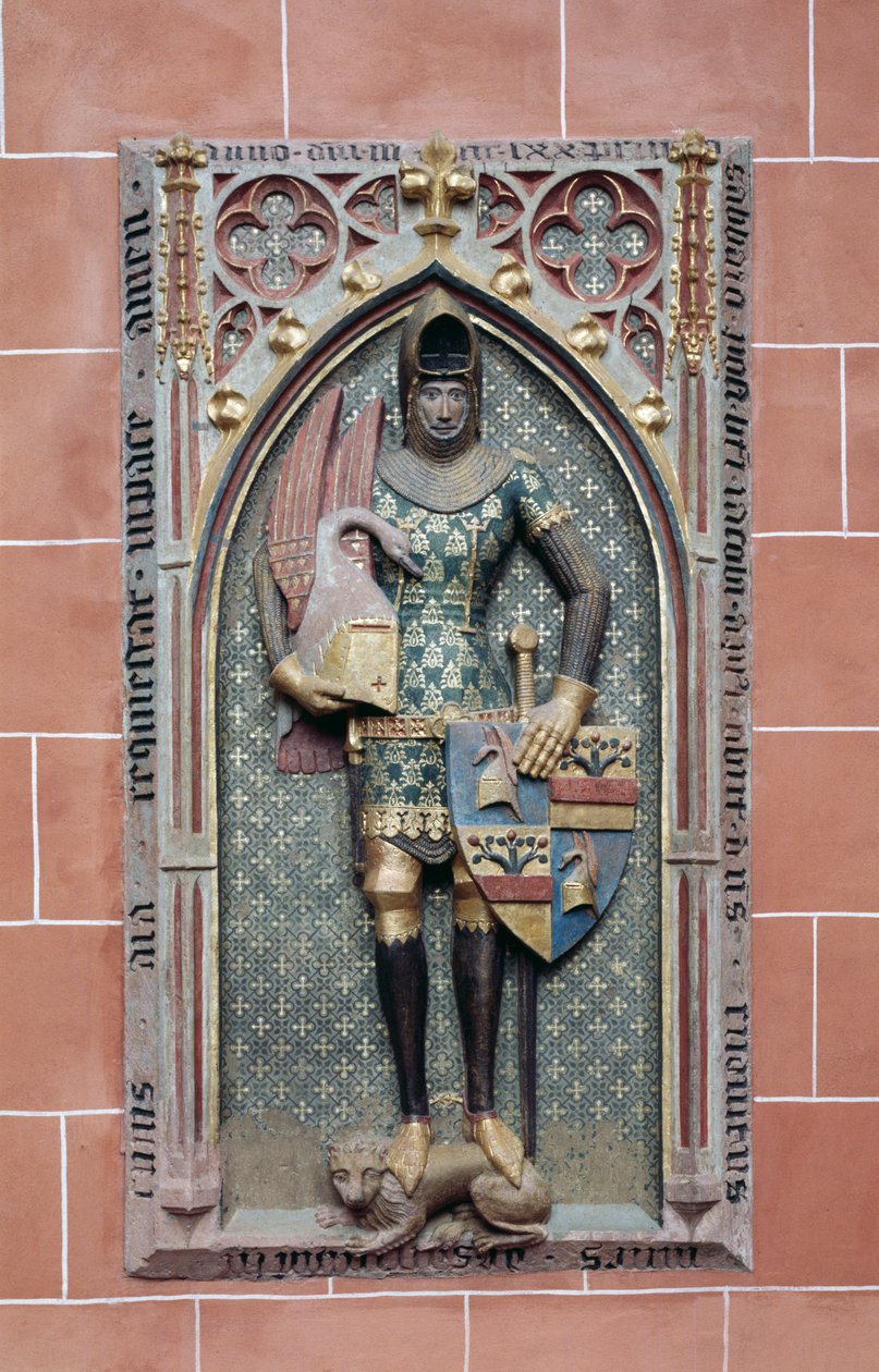 Effigie de Rudolph von Sachsenhausen - German School