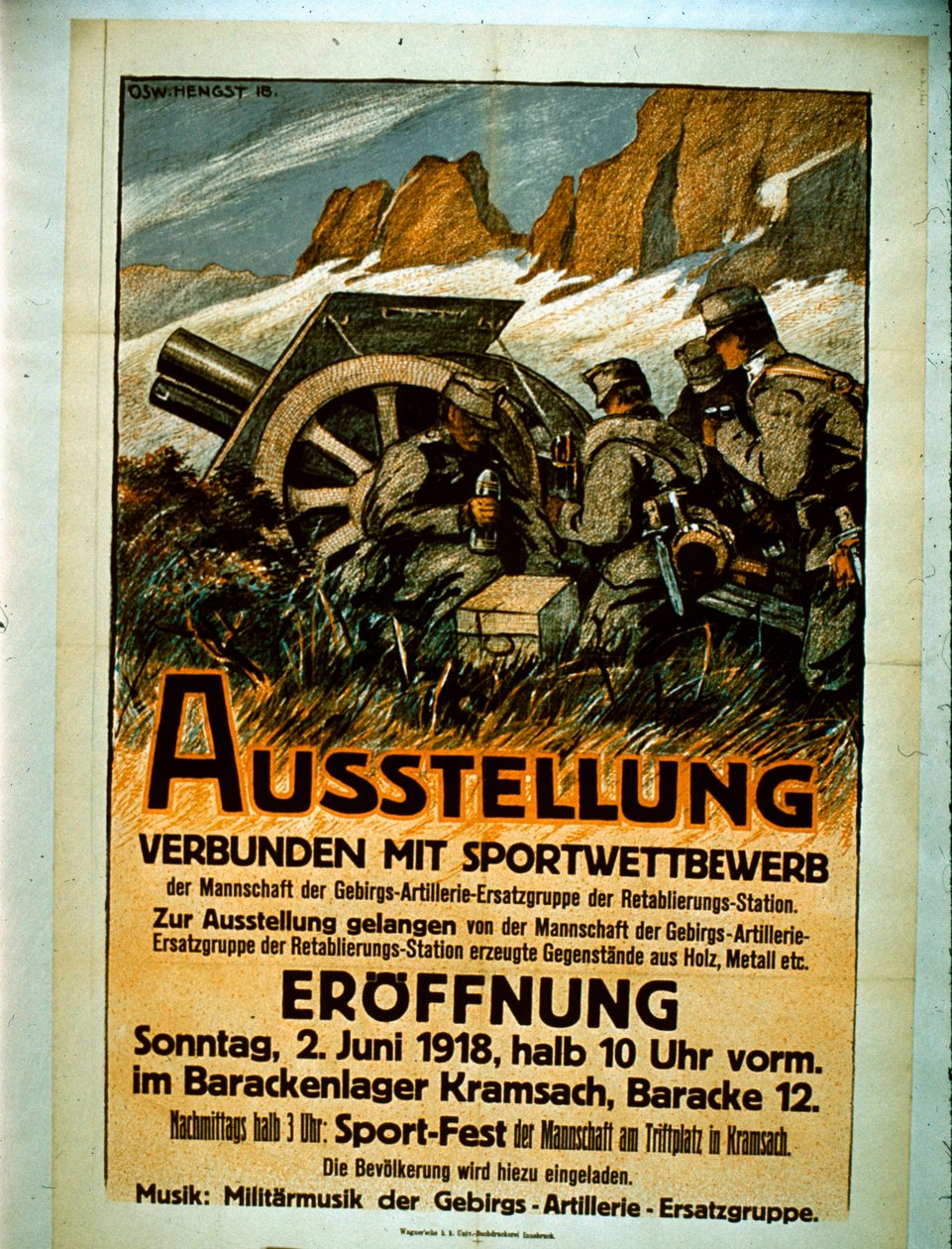 Exposition de sports compétitifs, 1918 - German School