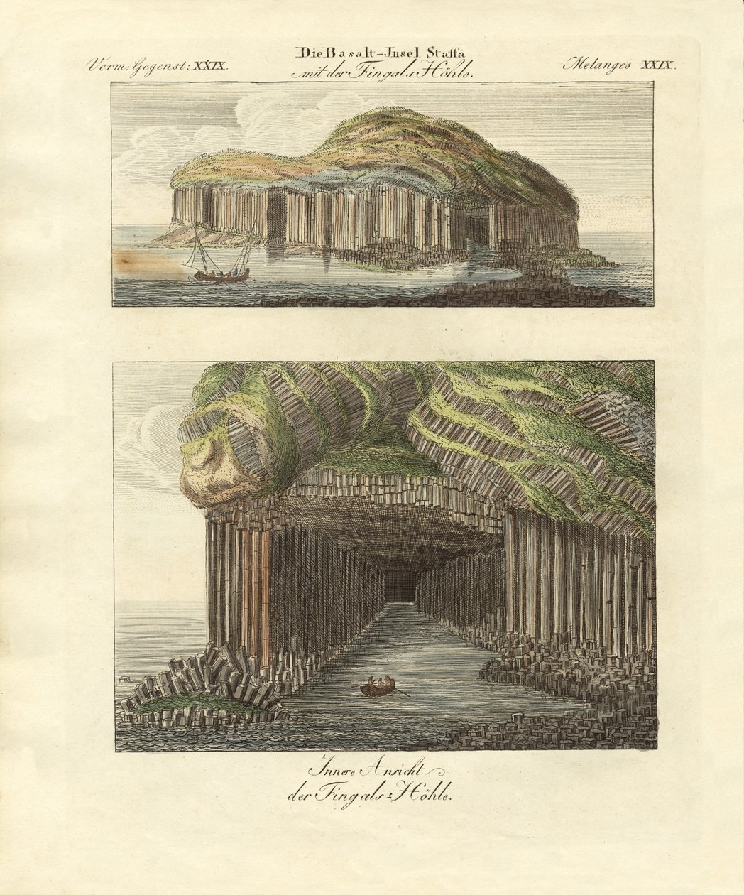 La grotte de Fingal sur l