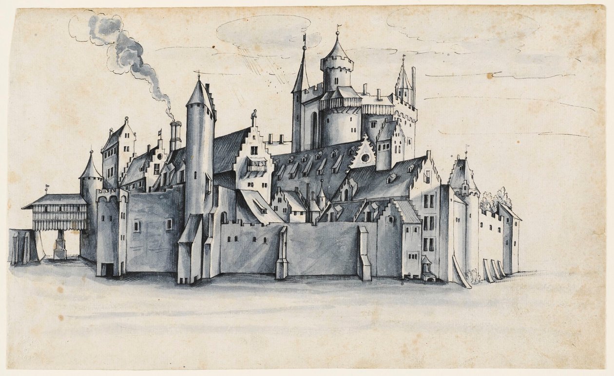 Ville fortifiée entourée d