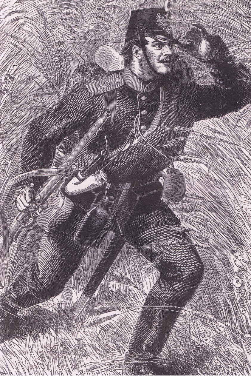 En avant, Histoire de la guerre entre la France et l