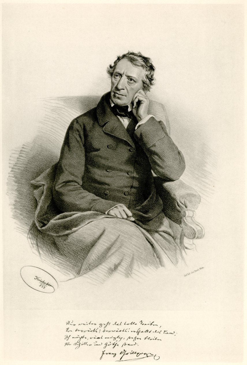 Franz Grillparzer - German School