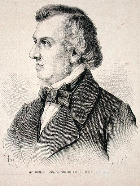 Frédéric Chopin (1810-49) 1870 - German School