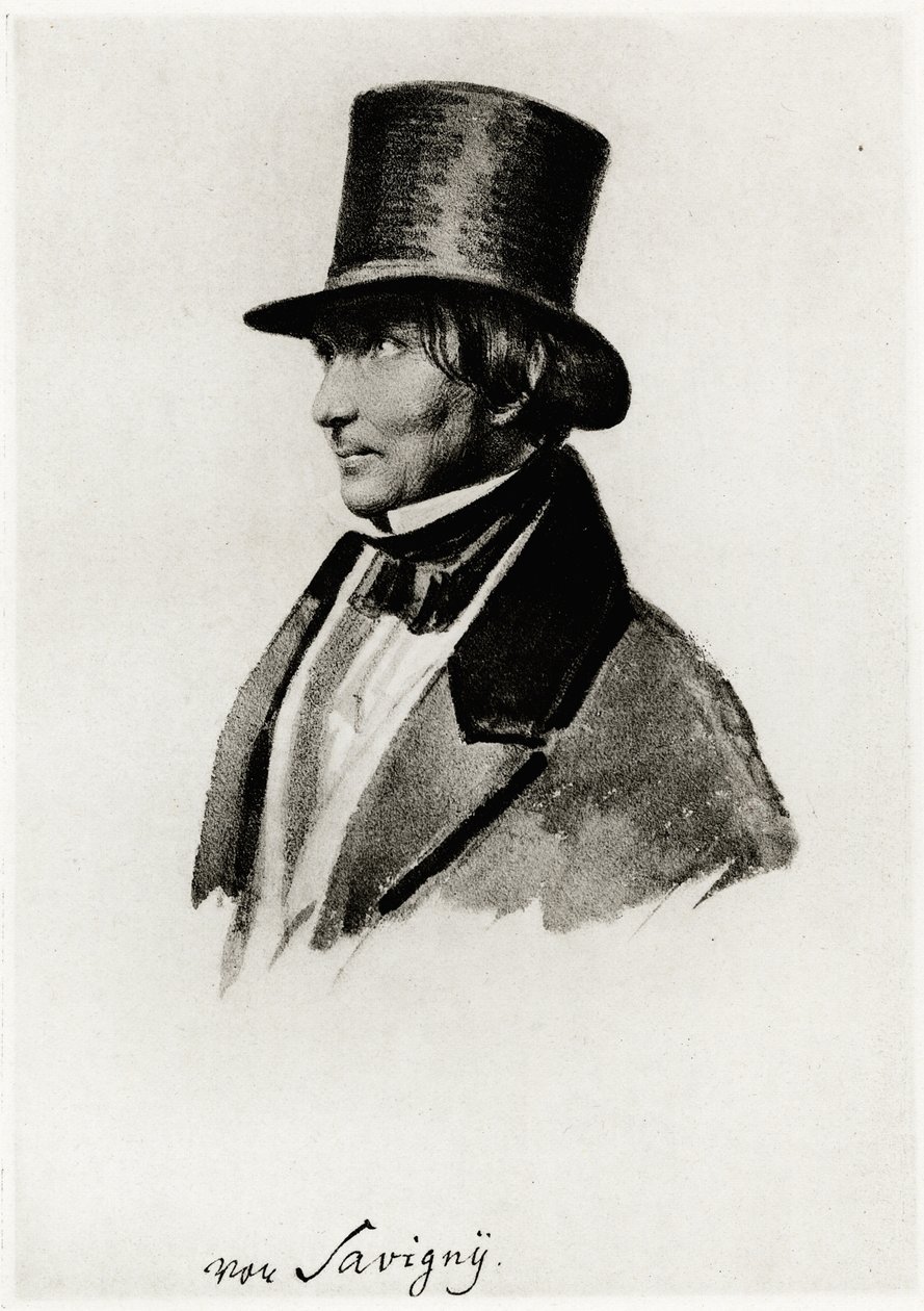 Friedrich Carl von Savigny - German School