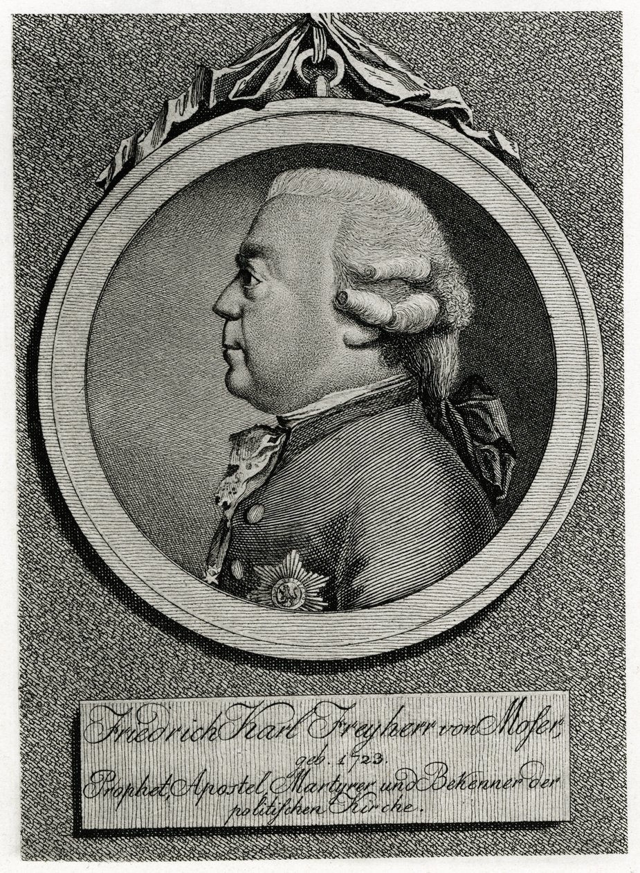 Friedrich Karl von Moser - German School