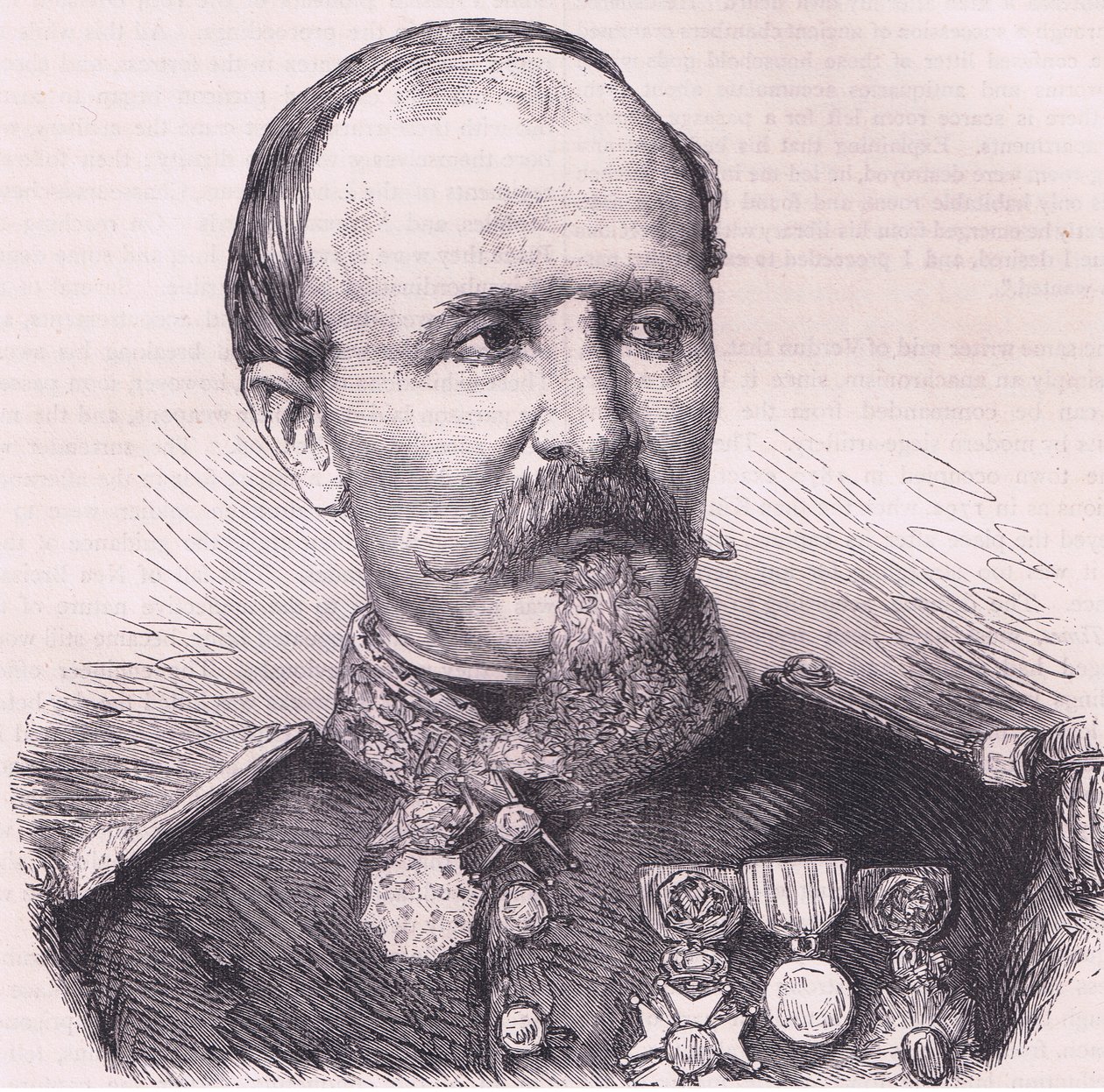 Général Chanly, Histoire de la guerre entre la France et l
