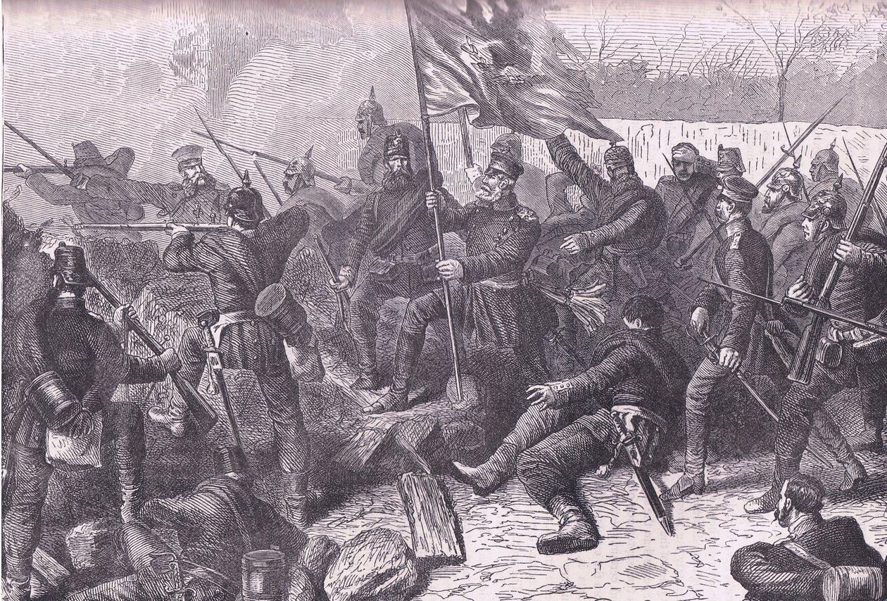 Le général von Budretzky menant l