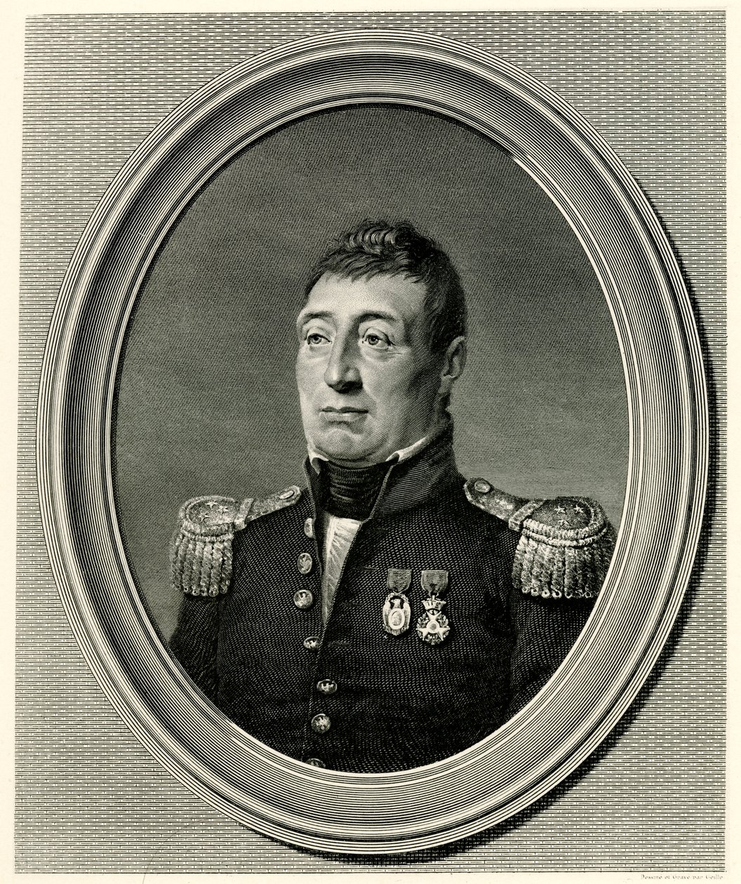 Gilbert du Motier, Marquis de Lafayette - German School