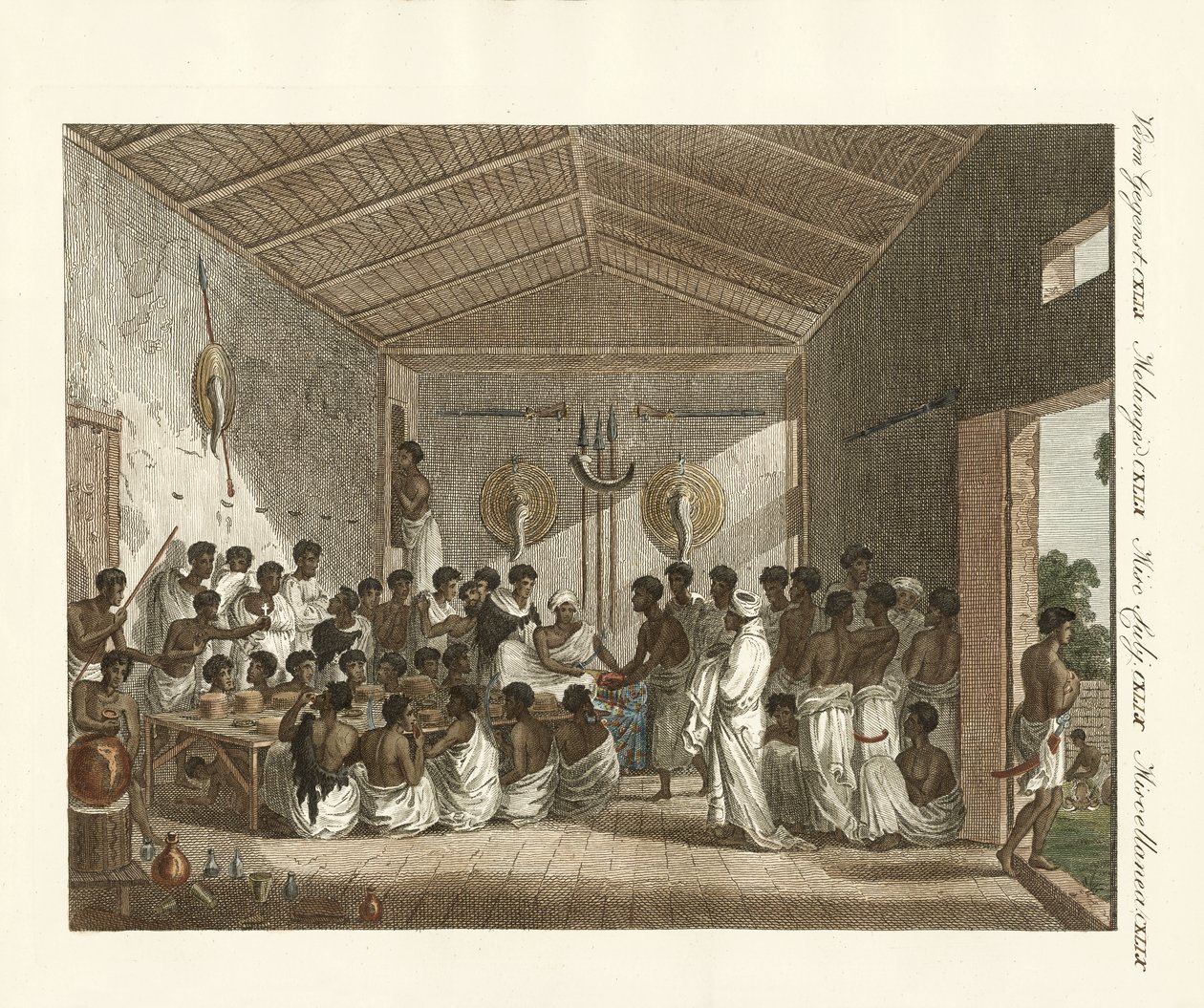 Grandes symposia par le Ras de Tigre en Abyssinie - German School