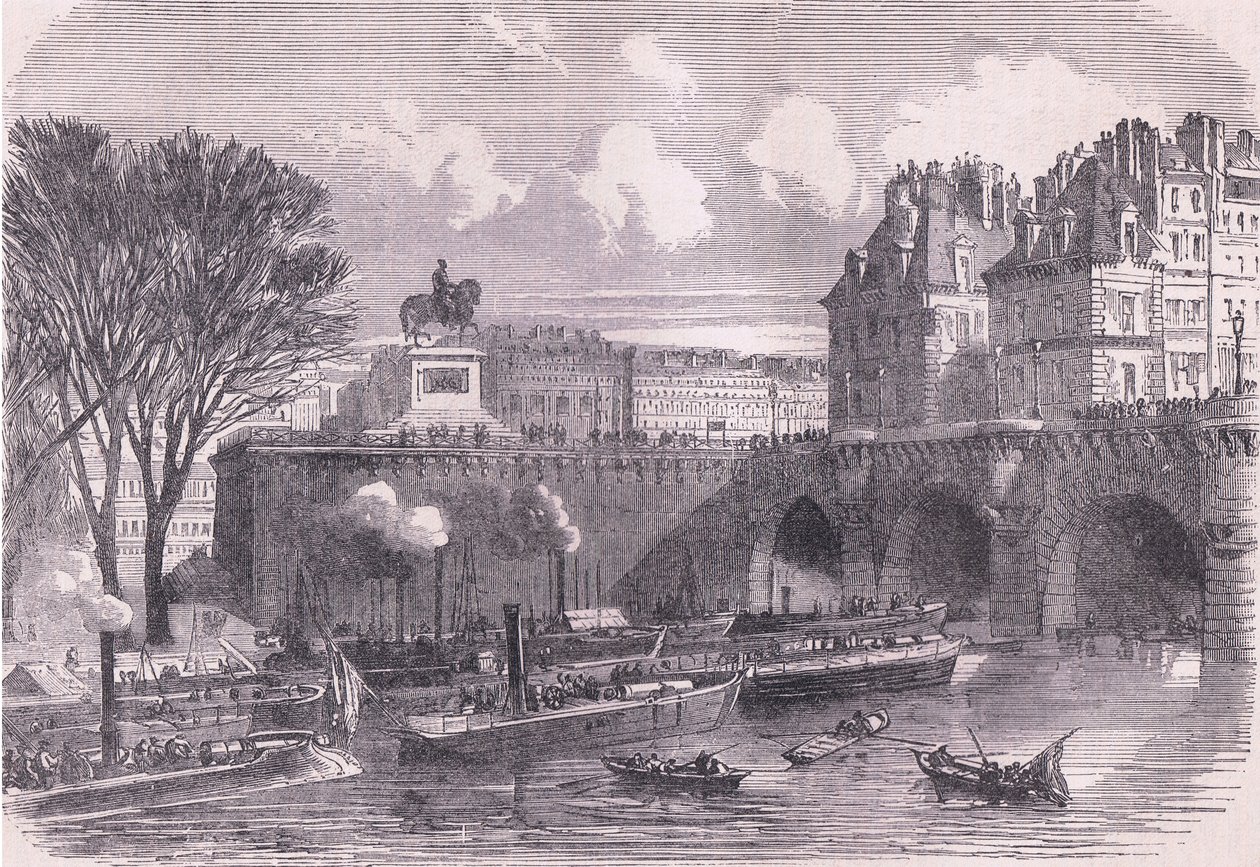 Canonnières sur la Seine, Histoire de la guerre entre la France et l