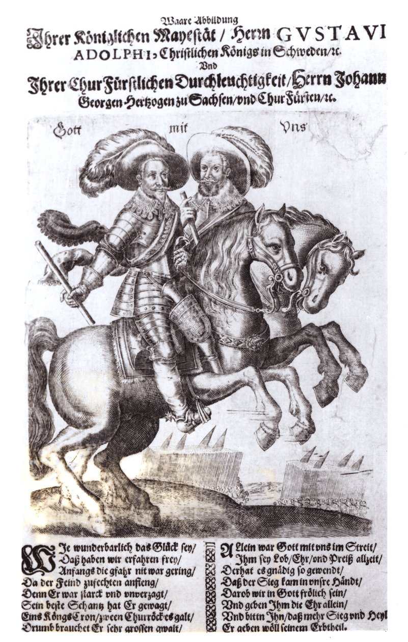 Gustave-Adolphe II (1594-1632) et Gustave-Adolphe IV (1778-1837), rois de Suède - German School